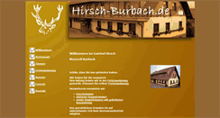 Desktop Screenshot of hirsch-burbach.de