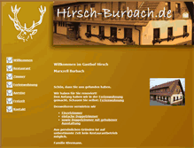 Tablet Screenshot of hirsch-burbach.de